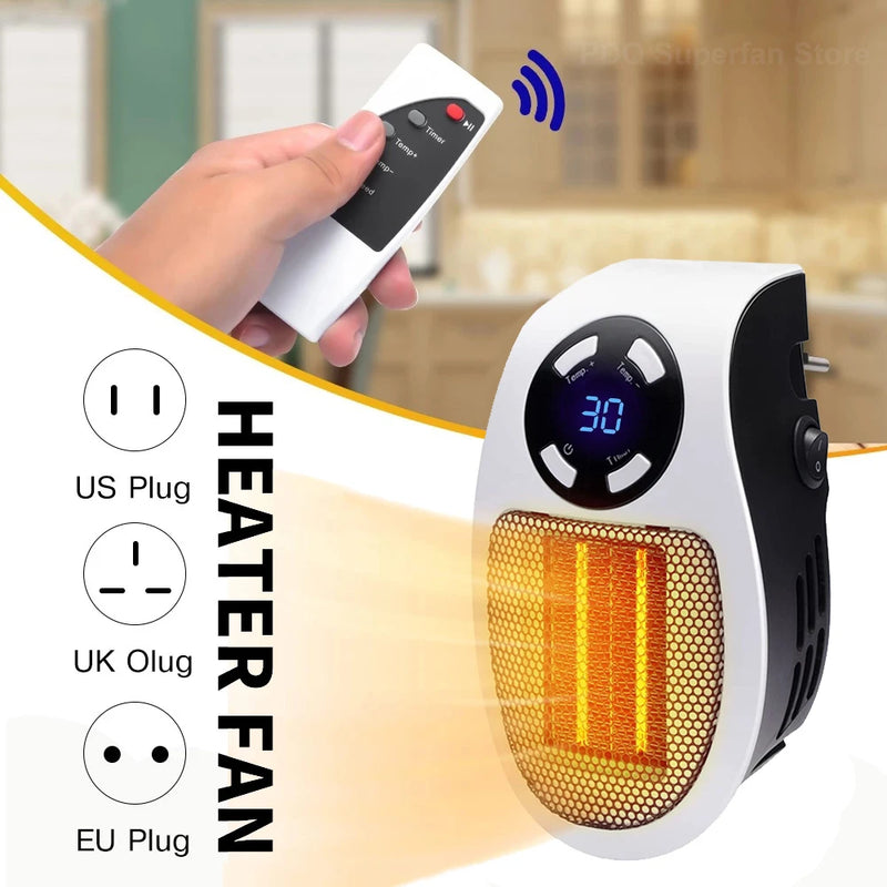 Ultrawarm - Portable Plug in Turbine Fan Heater - BigBox United Kingdom